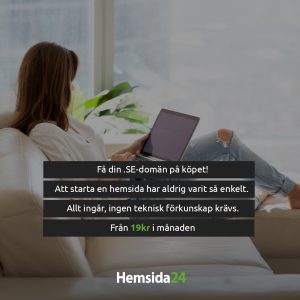 Har du en gratis hemsida hos oss